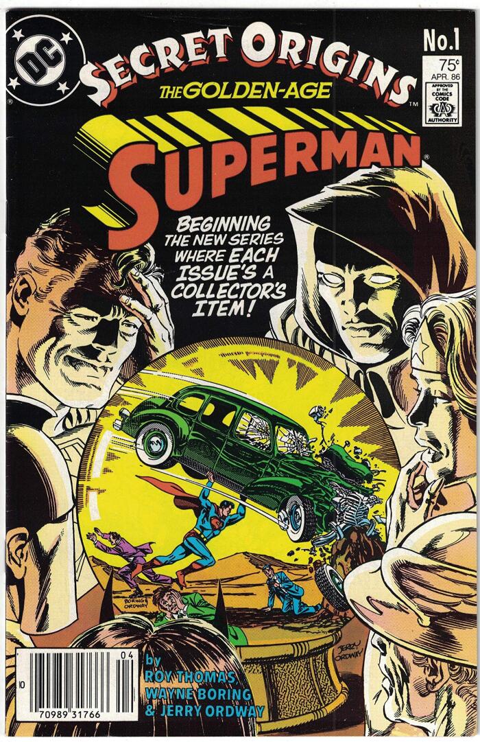 Secret Origins #1 Golden Age Superman