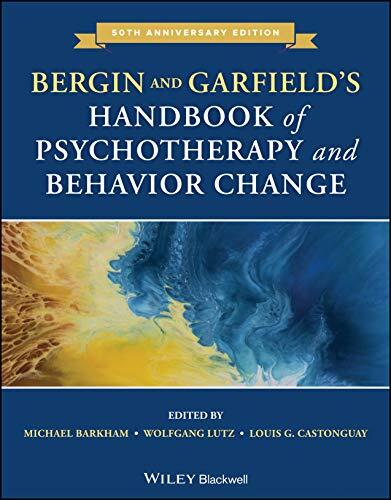 Handbook of Psychotherapy and Behavior Change
