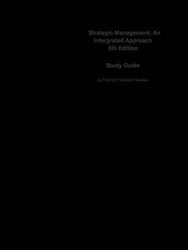 e-Study Guide for: Strategic Management: An Integrated Approach