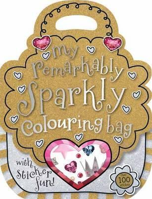 Remarkably Sparkly Shaped Colouring and Sticker Book