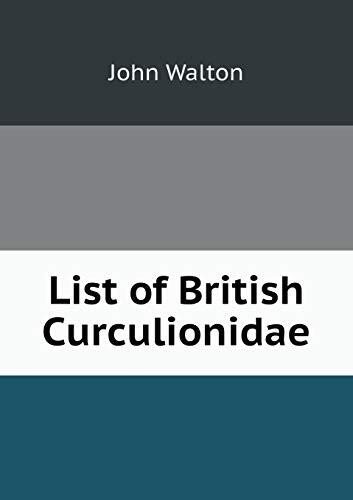List of British Curculionidae