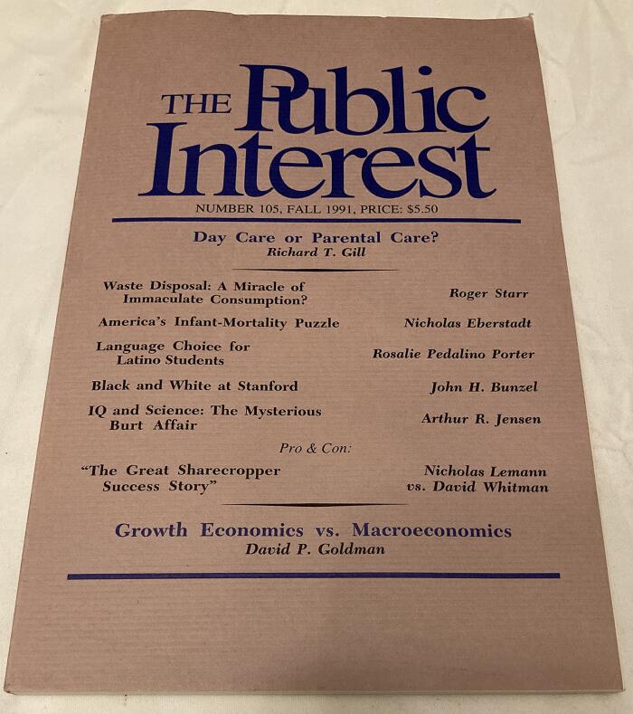 The Public Interest No. 105