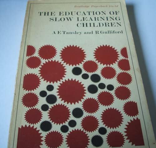 Education of Slow Learning Children