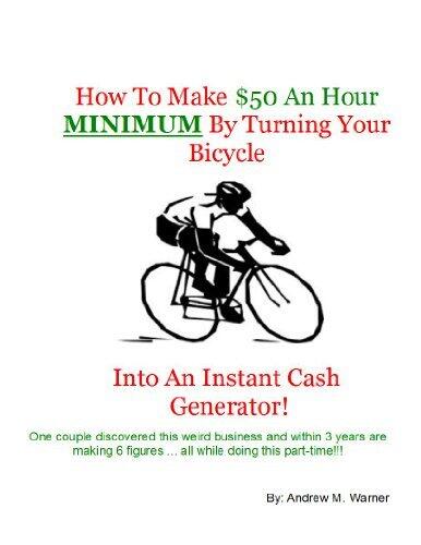 How To Make $50 An Hour MINIMUM By Turning Your Bicycle Into An Instant Cash Generator