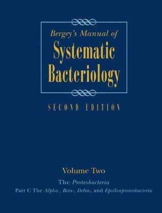 Bergey's Manual of Systematic Bacteriology (Volume 2, Part C)