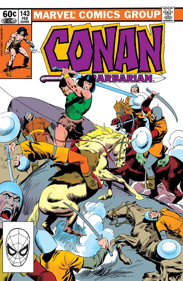 Conan The Barbarian (1970-1993) #143
