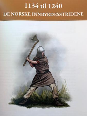 1134 til 1240 - de norske innbyrdesstridene