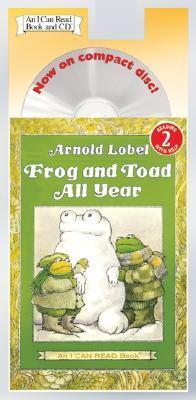 Frog and Toad All Year Book and CD: From the Classic Animal Friendship and Adventure Series, Great for Growing Reading Skills and Early Literacy Development for Kids [ages 4-8]
