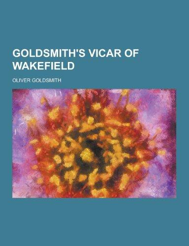 Goldsmith's Vicar of Wakefield
