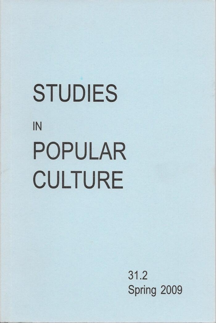 Studies in Popular Culture: Spring 2009; Volume 31.2