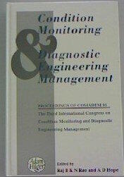 Condition Monitoring 91 and Diagnostic Engineering Management,