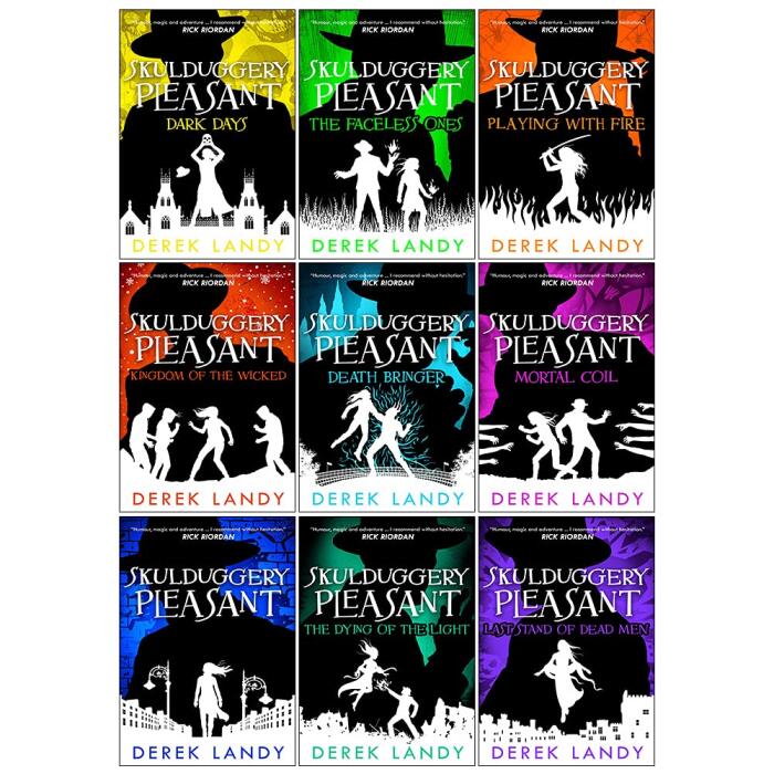 Skulduggery Pleasant Series Books 1 - 9 Collection Box Set