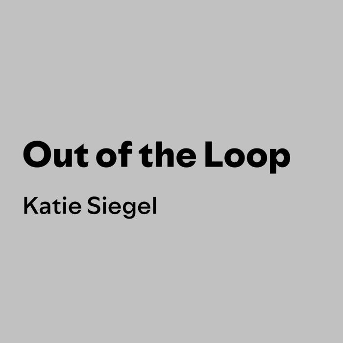 Out of the Loop: A Novel