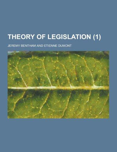 Theory of Legislation (1)