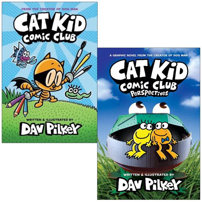 Dav Pilkey Collection 2 Books Set
