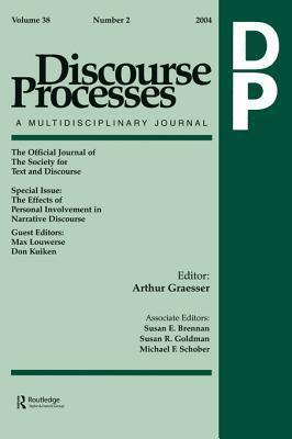 The Effects of Personal Involvement in Narrative Discourse: A Special Issue of Discourse Processes