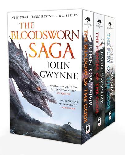 The Bloodsworn Saga Boxed Set: The Shadow of the Gods, The Hunger of the Gods, The Fury of the Gods