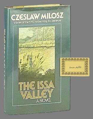 Rare Antique Czeslaw Milosz and Issa Valley Signed Bookplate First US Edition 1981