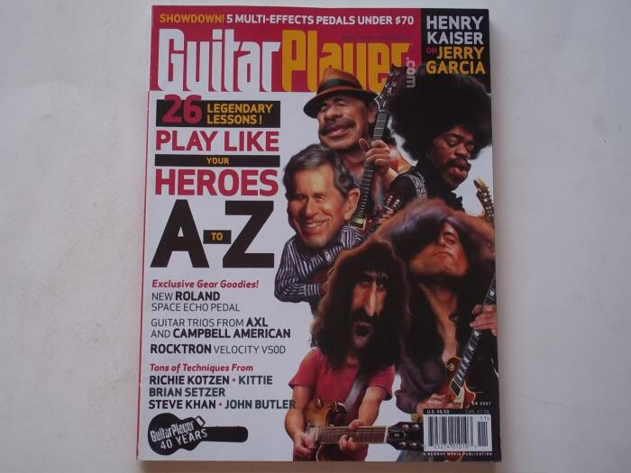 Guitar Player Magazine: Play Like Your Heroes A To Z