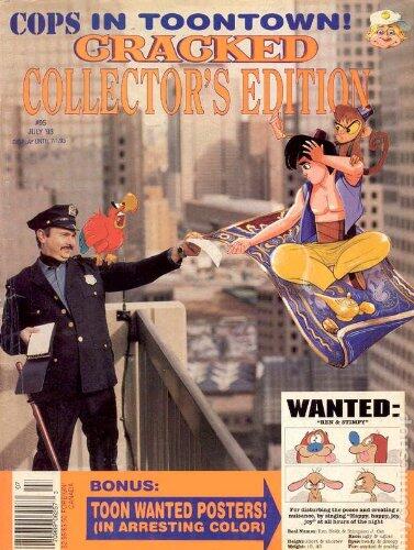 Cracked Magazine "Cops in Toontown" Collector's Edition #95 July 1993