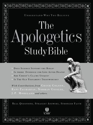 The Apologetics Study Bible (Apologetics Bible) Black
