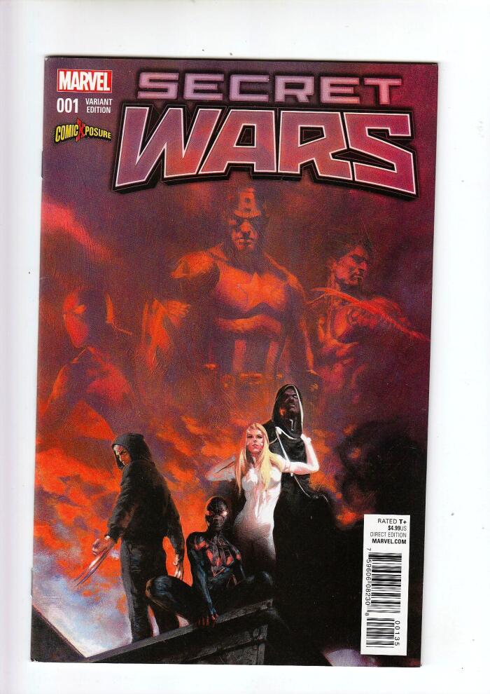 Secret Wars #1 2015 Exclusive Comicxposure Dell Otto Variant limited to 3,000