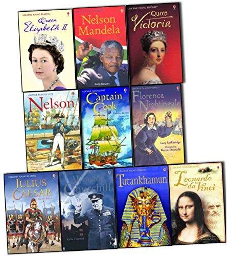 Young Readers Children School History 10 illustrated Books Collection Set Pack