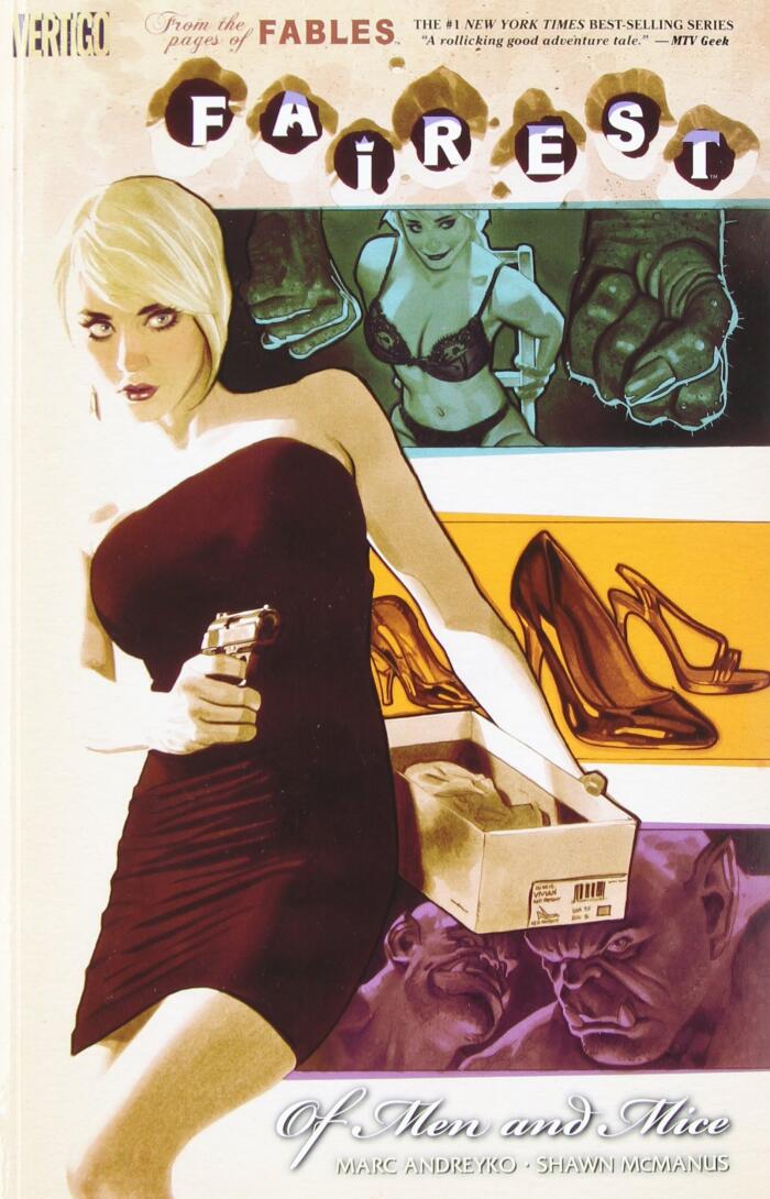 Fairest Volume 4: Cinderella - Of Men and Mice TP by Shawn McManus (Artist), Marc Andreyko (16-Oct-2014) Paperback