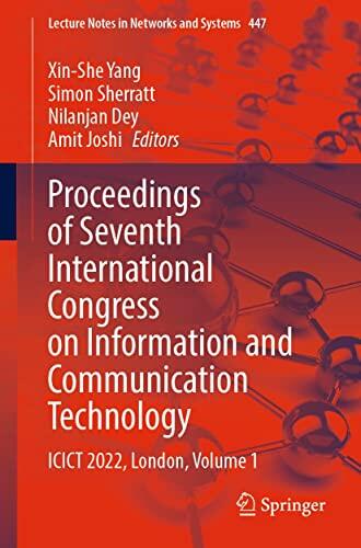 Proceedings of Seventh International Congress on Information and Communication Technology: ICICT 2022, London, Volume 1