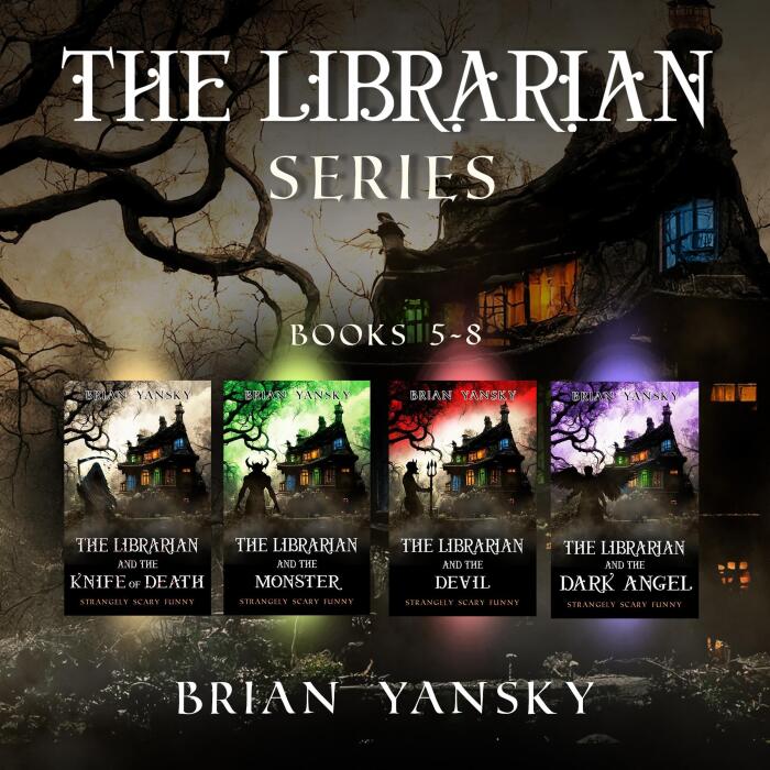 The Librarian Series, Books 5-8: Strangely Scary Funny, Book 13