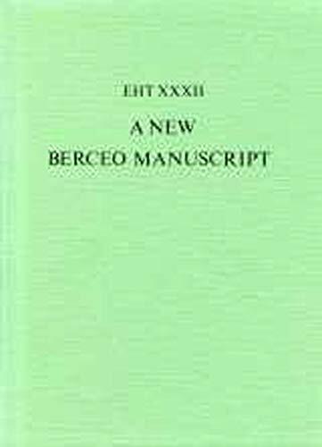 New Berco Manuscript: (Madrid, Biblioteca Nacional MS 13149)