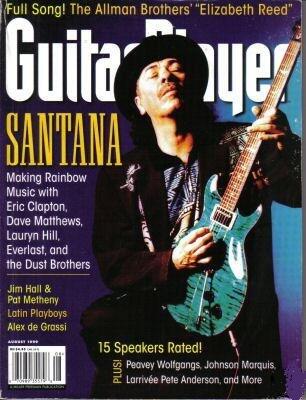 GUITAR PLAYER August 1999 SANTANA cover, Jim Hall