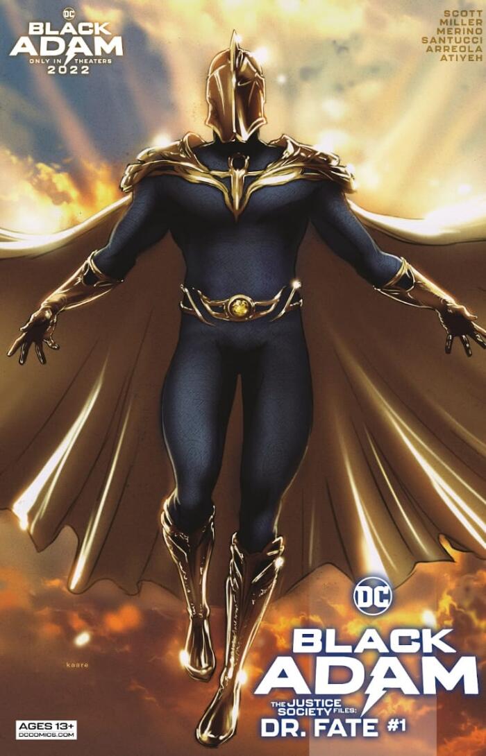 Black Adam - The Justice Society Files (2022) #1: Dr. Fate