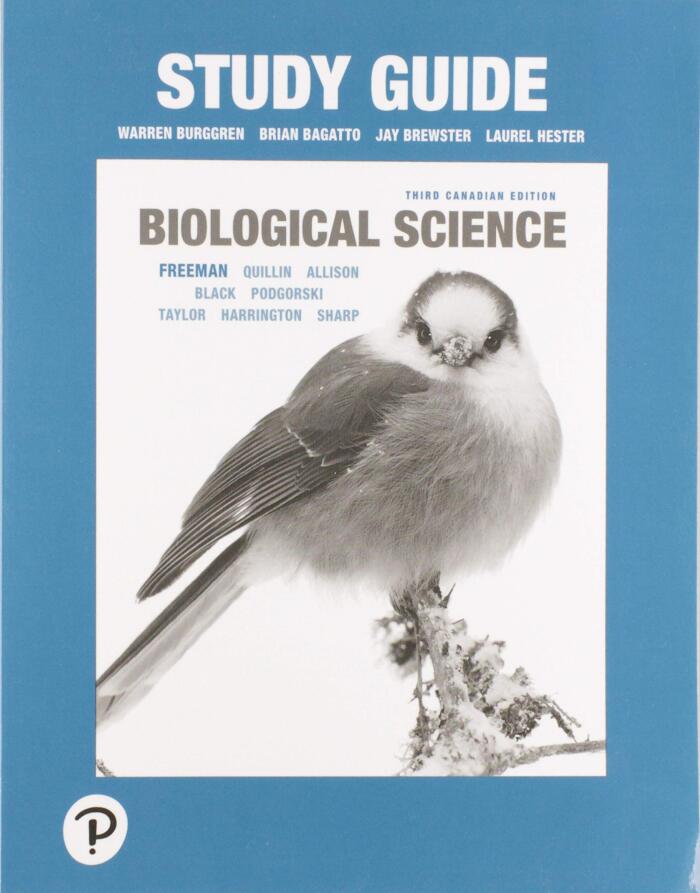 Study Guide for Biological Science, Canadian Edition
