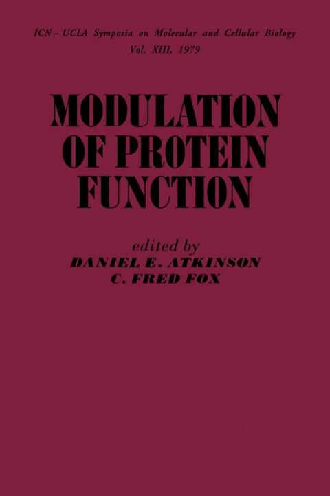 Modulation of protein function