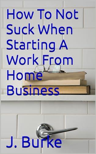 How to Not Suck When Starting a Work from Home Business