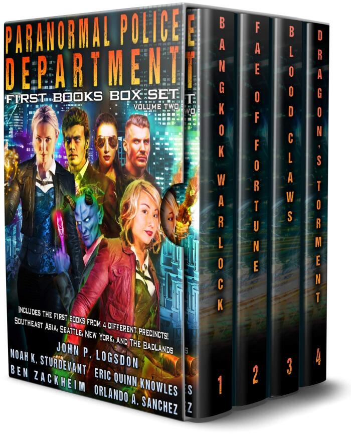 Paranormal Police Department First Books (Volume Two): Southeast Asia, Seattle, New York, Badlands