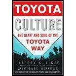 Toyota Culture: The Lessons of Lean from Toyota Behind the Production Line
