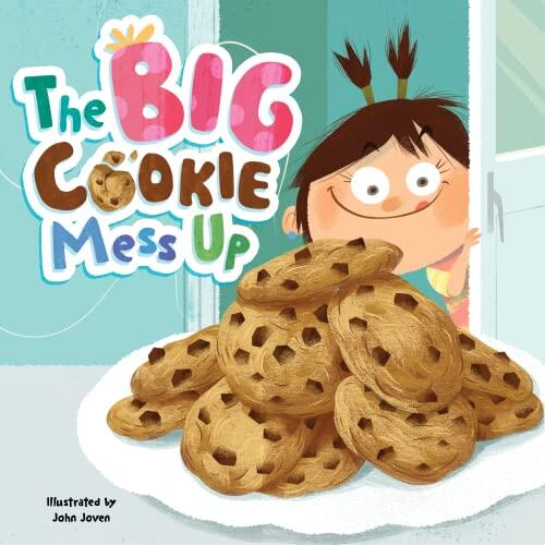 Little Hippo Books The Big Cookie Mess Up - Children's Hardcover Picture Book - A Story About Learning from Your Mistakes
