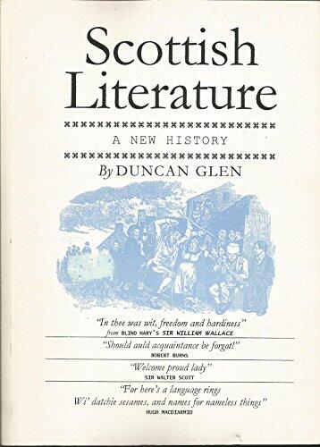 Scottish Literature: A New History from 1299 to 1999