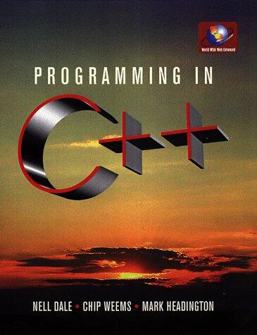 Programming in C++