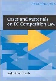 Cases and Materials on EC Competition Law