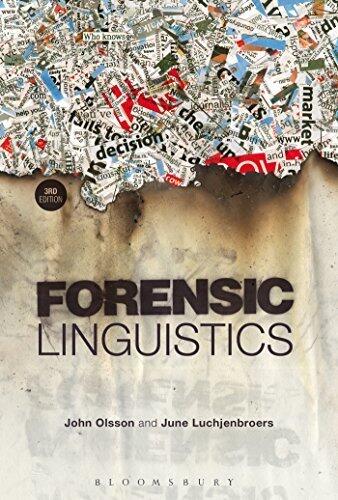 Forensic Linguistics 3rd edition (2014) Paperback