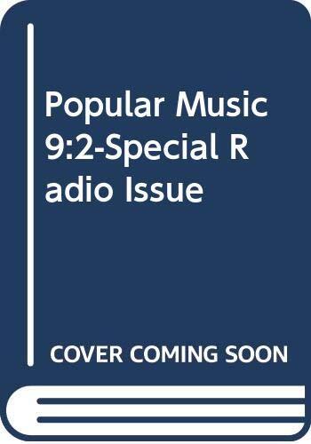 Popular Music 9:2-Special Radio Issue