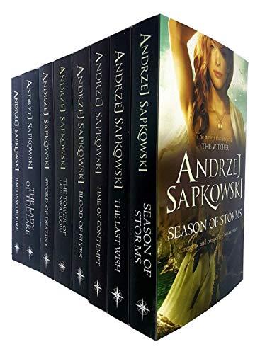 Witcher Series 8 Books Collection Set