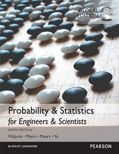 Probability & Statistics for Engineers & Scientists (Global Edition)