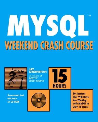 Mysql Weekend Crash Course