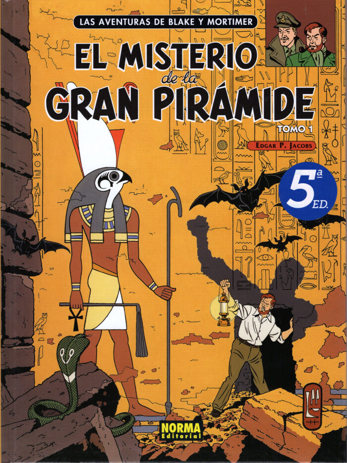 Blake y Mortimer 1: El Secreto de la Gran Pirámide, Tomo 1: El Papiro de Manetón