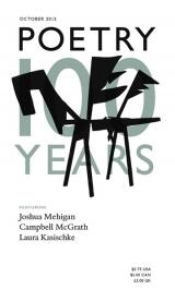 Poetry Magazine Volume 201, Number 1, October 2012