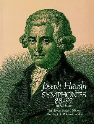 Symphonies 88-92 in Full Score [The Haydn Society Edition]